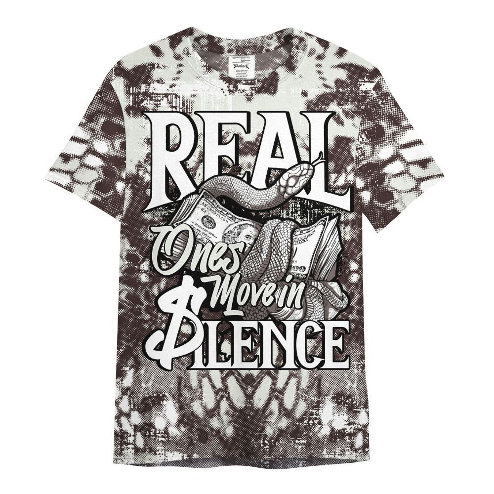 Shirt To Match AMM Violet Ore 5s - Snake Move In Silence All Over Print