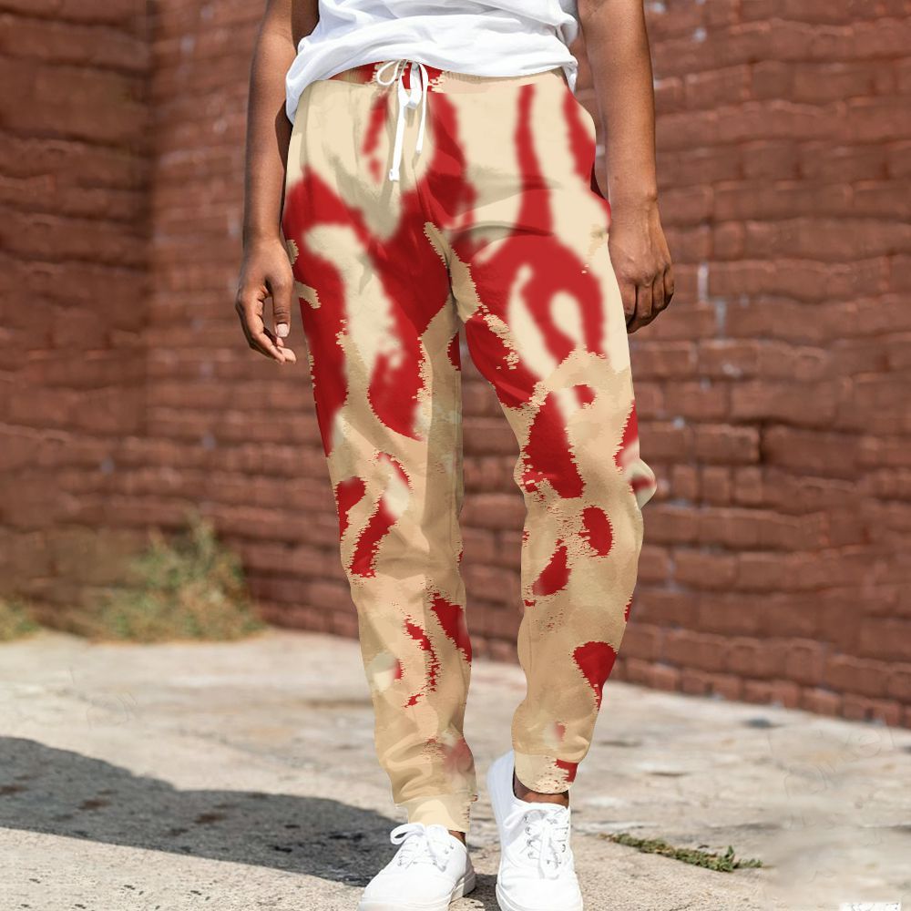 Sweatpant To Match Dunk Low Strawberry Waffle - Burn All Over Print
