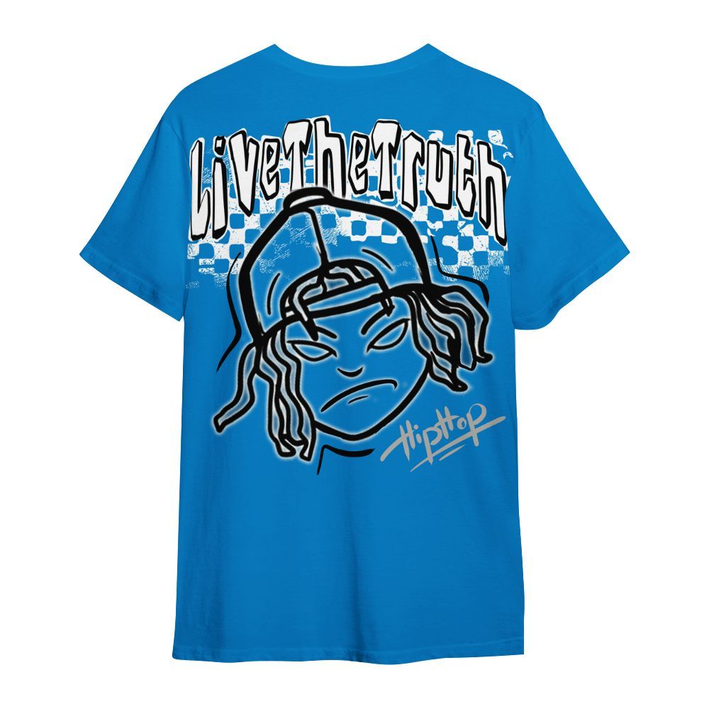 Shirt To Match Industrial Blue 4s - Feel Life Street Style All Over Print