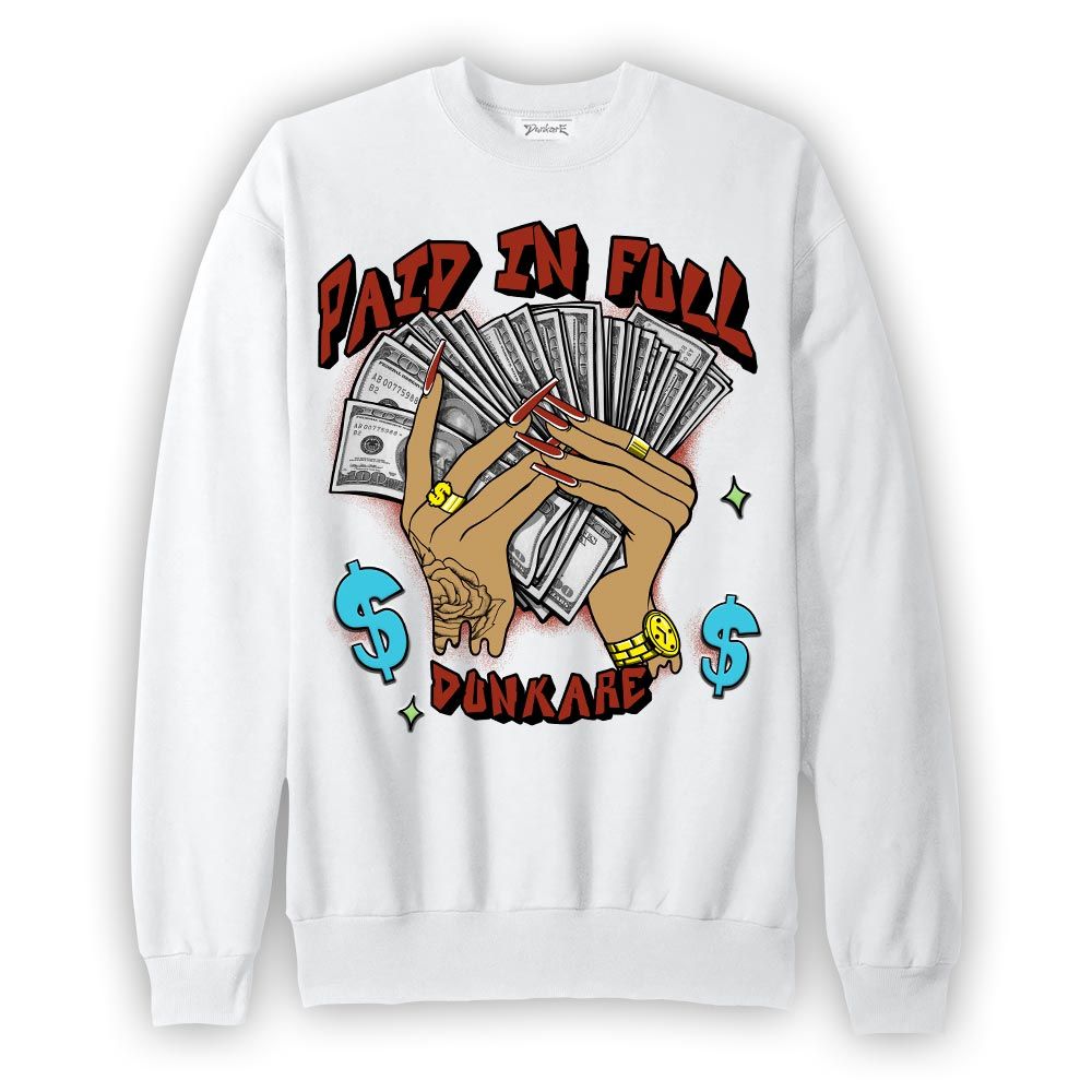 Sweatshirt To match SB Dunk Di'Orr Greenwood Sweatshirt - Paid In Full Unique Graphic