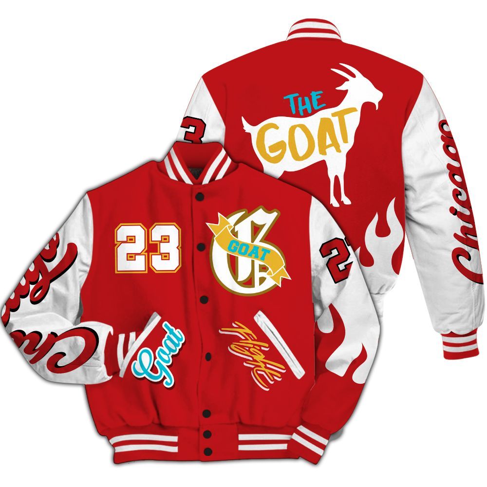 Varsity Jacket To Match Dunk Low Fruity Pebbles - The G.O.A.T Flight Streetwear All Over Print