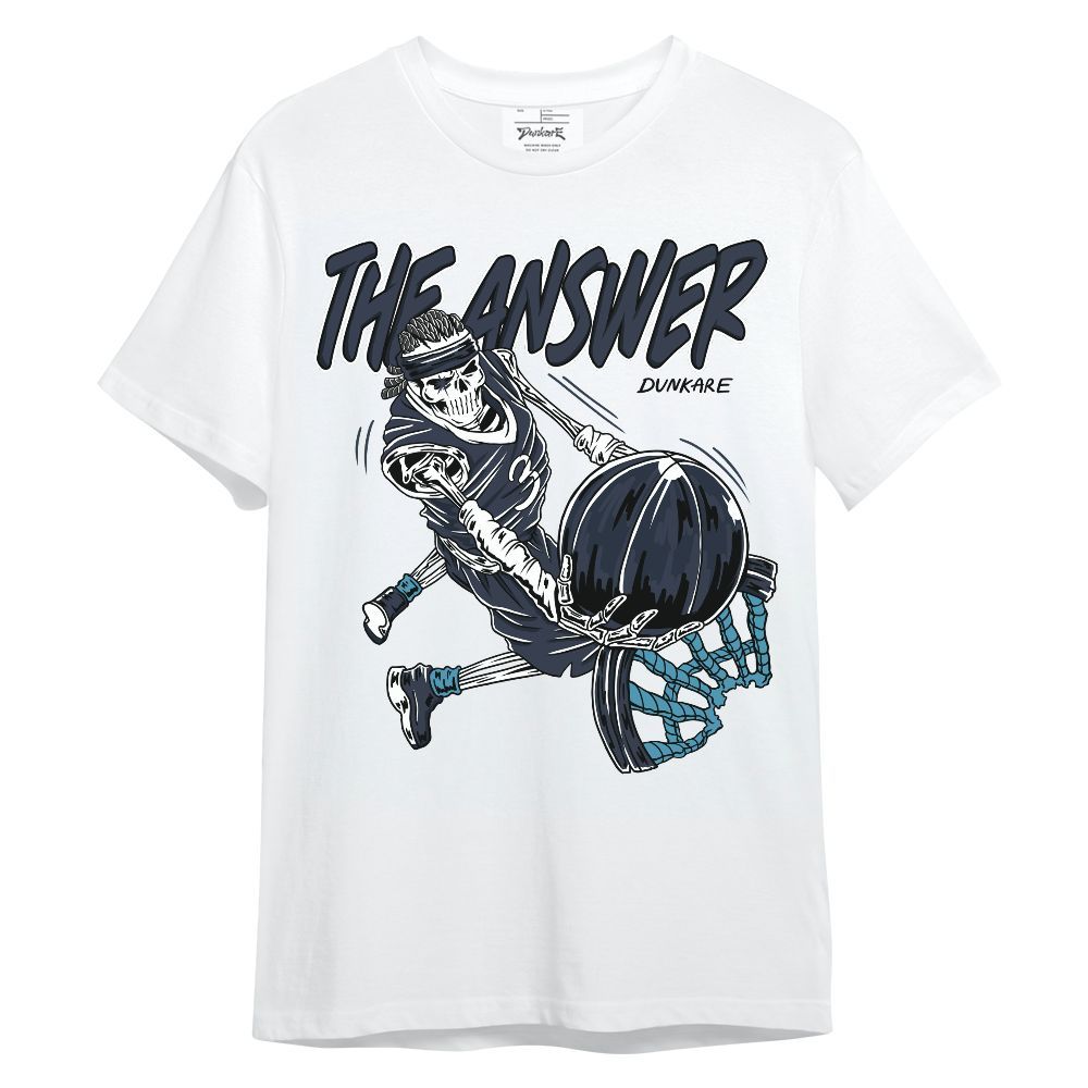 Shirt To Match Retro Obsidian 13s - The Answer Skeleton Unisex Shirt