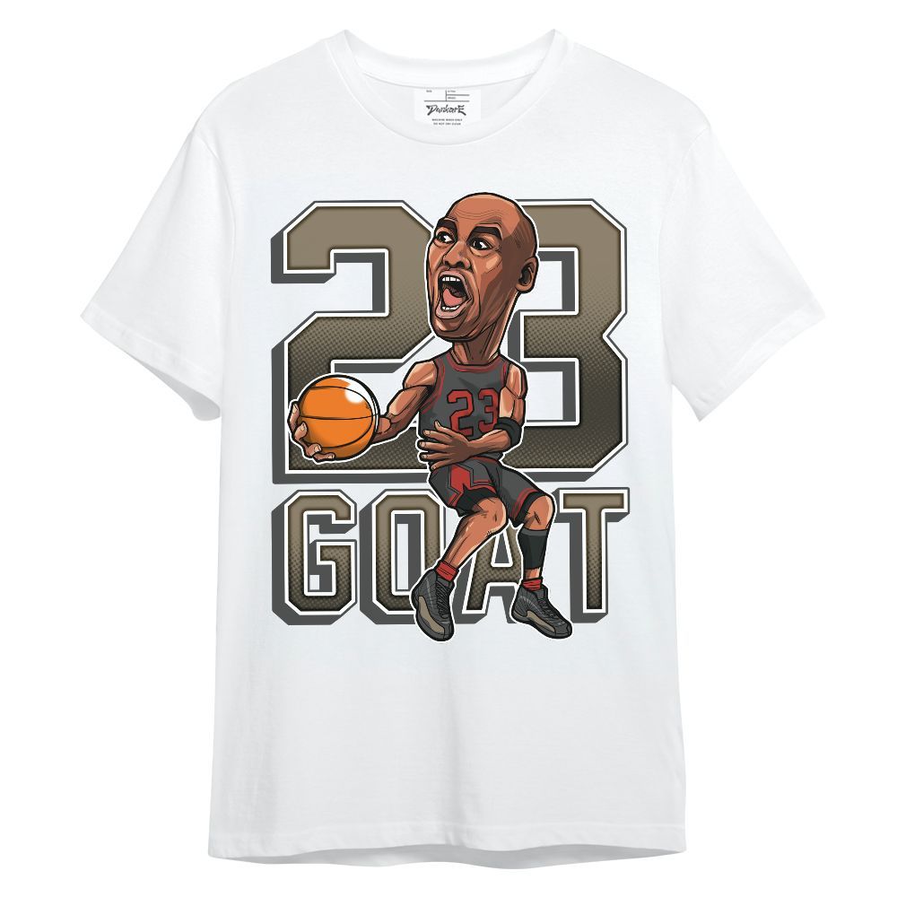 Shirt To Match Olive 9s - Legend G.O.A.T Basketball Shirt Graphic Unisex Shirt