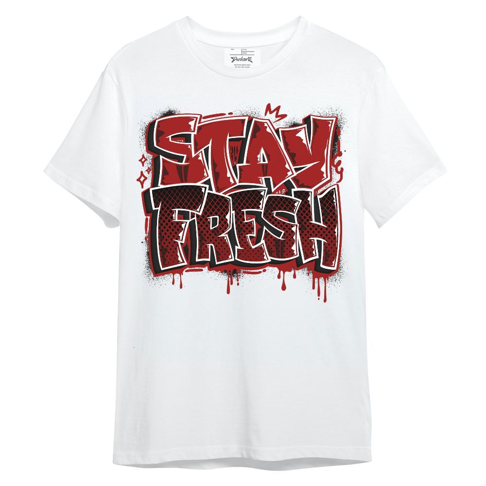 Shirt To Match Red Taxi 12s - Stay Fresh Dripping Red Taxi 12s Unisex Shirt