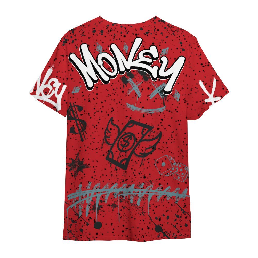 Shirt To Match Retro Halloween 5s - Everybody Paid In Full Crayon All Over Print