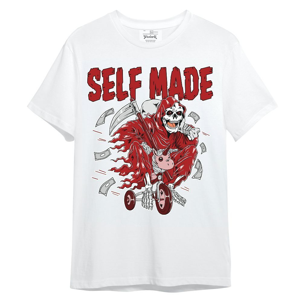 Shirt To Match Red Taxi 12s - Self Make Skeleton Unisex Shirt