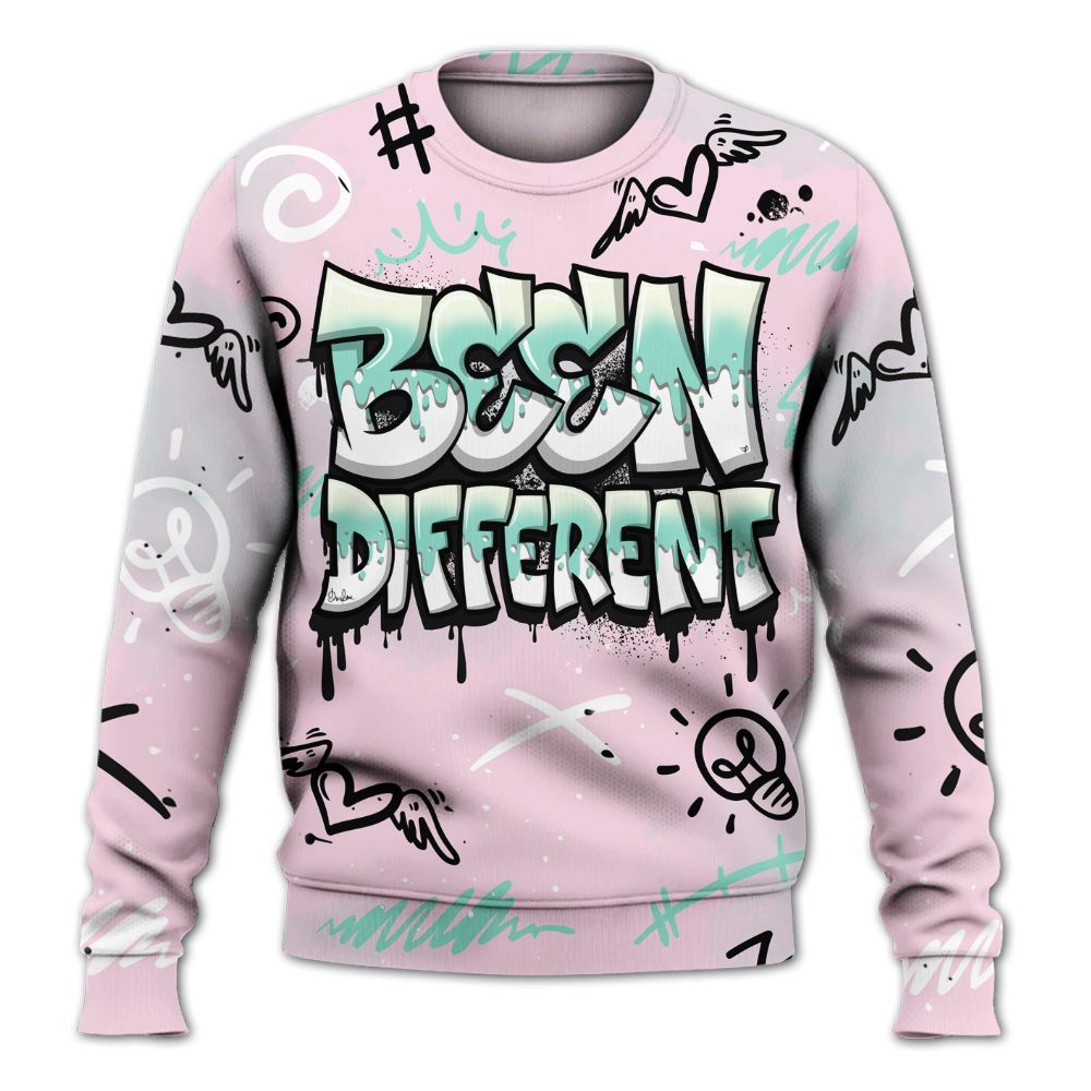 Sweatshirt To Match Retro Easter 5s - Drip Been Di2ferent All Over Print