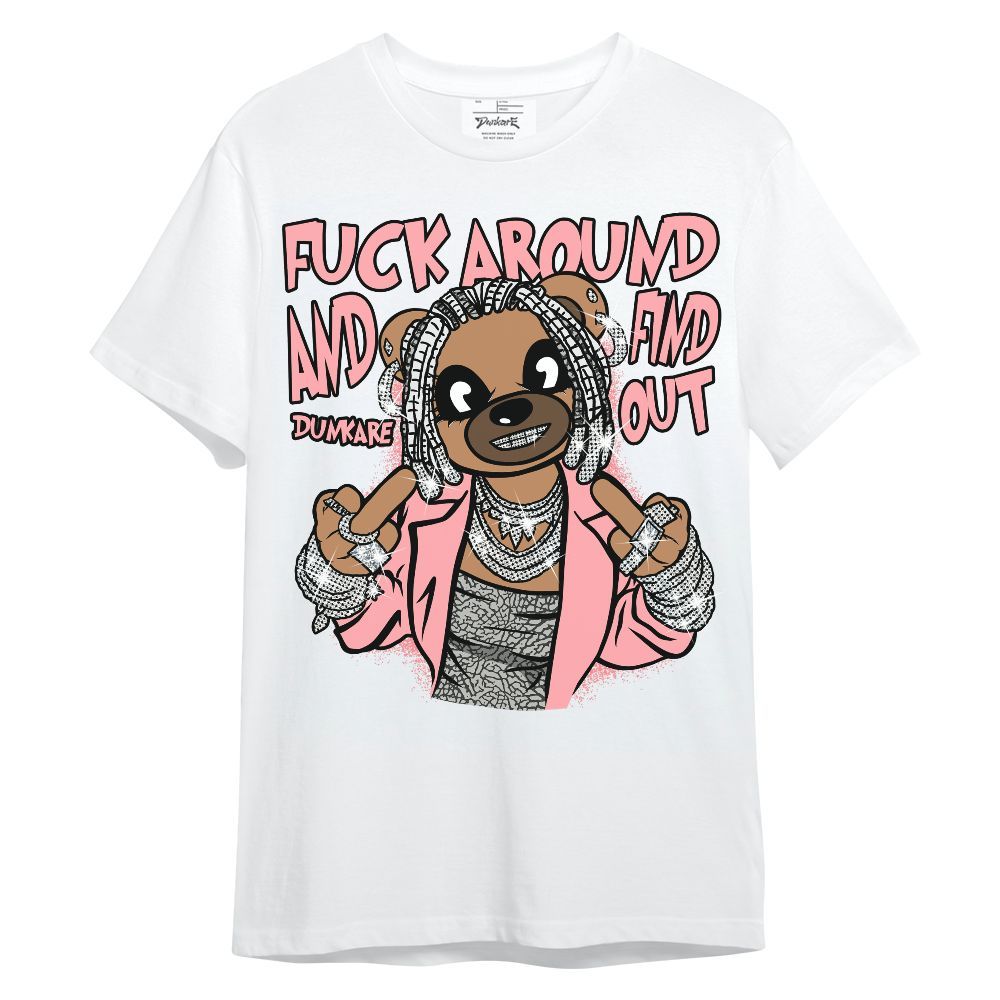 Shirt To Match Retro Wings 3s - F#ck Around Bear Bear Unisex Shirt