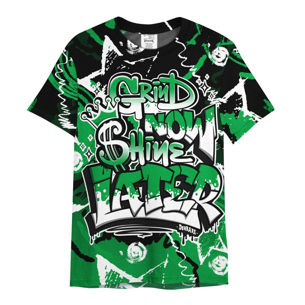 Shirt To Match Low Lucky Green 1s - Grind Shine Later Drip All Over Print