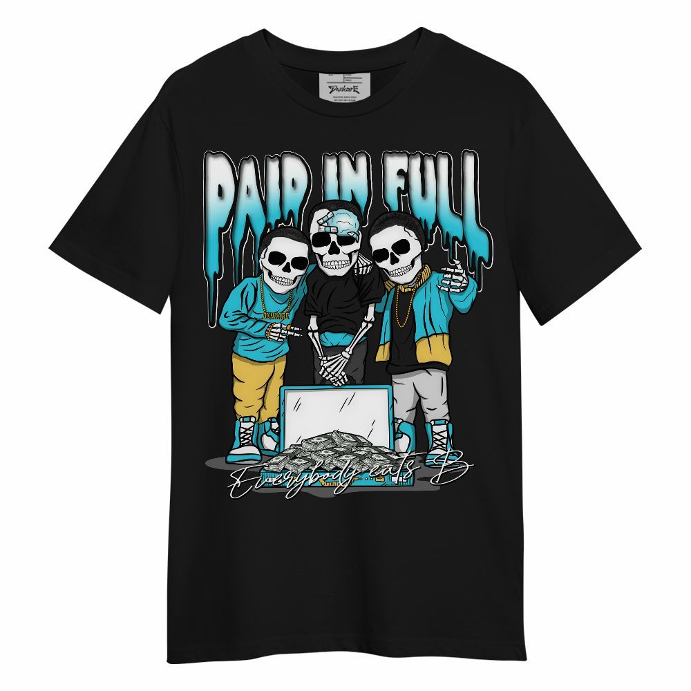 Shirt To Match Retro Gamma Blue 11s - Everybody Paid In Graphic