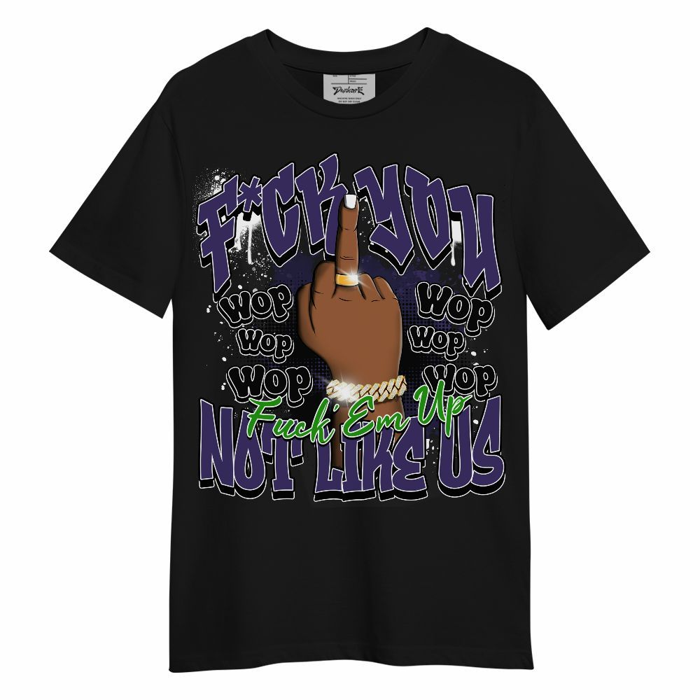 Shirt To Match Retro Court Purple 13s - Dont Like Us Retro Unisex Shirt