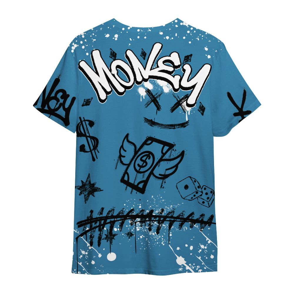 Shirt To Match High OG UNC Reimagined 1s - Everybody Paid In Full Crayon All Over Print