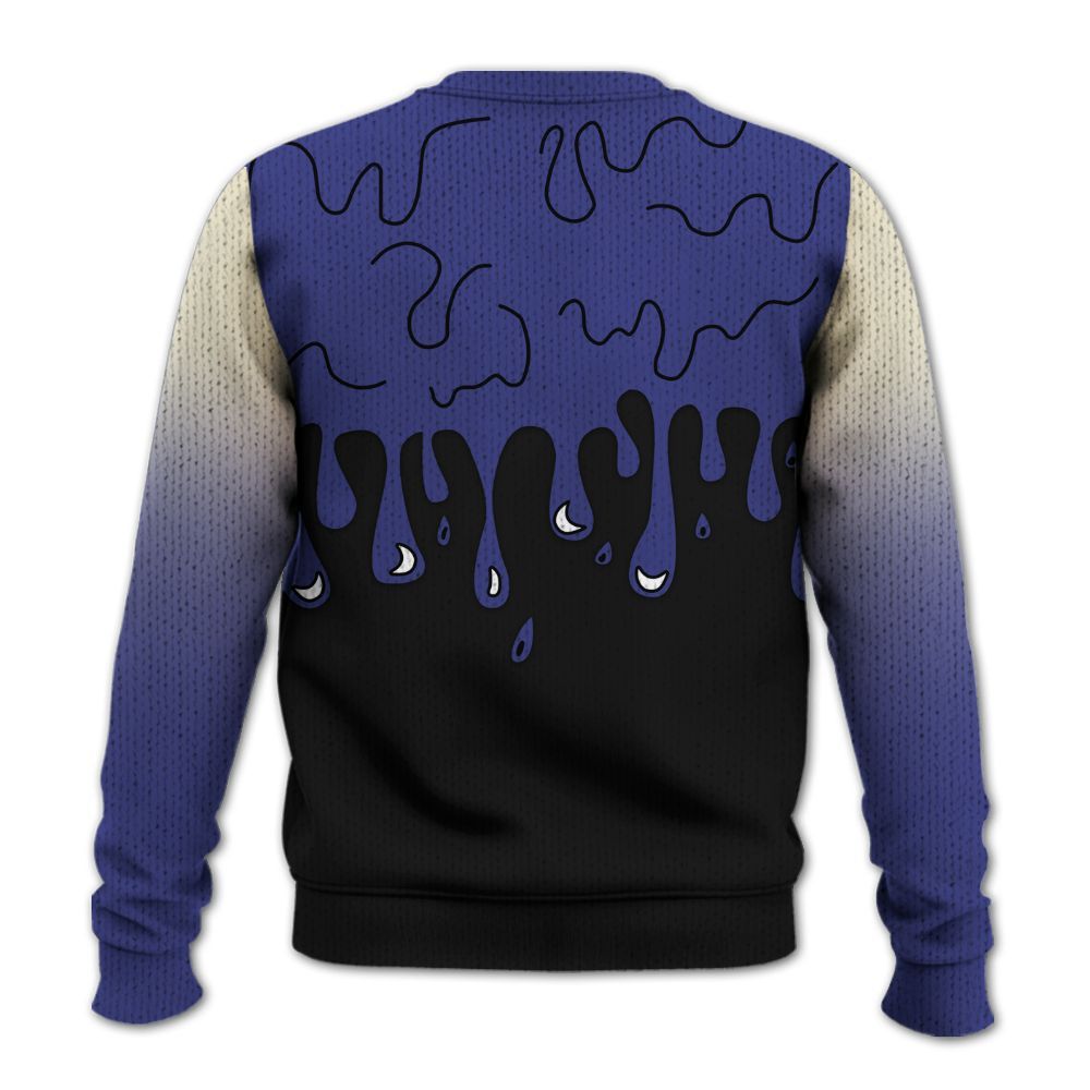 Sweater To Match JM Pro Black Concord - Snake Trust No One Drip Graphic