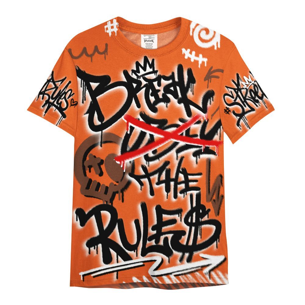 Shirt To Match High OG Starfish 1s - Break Rules Streetwear All Over Print