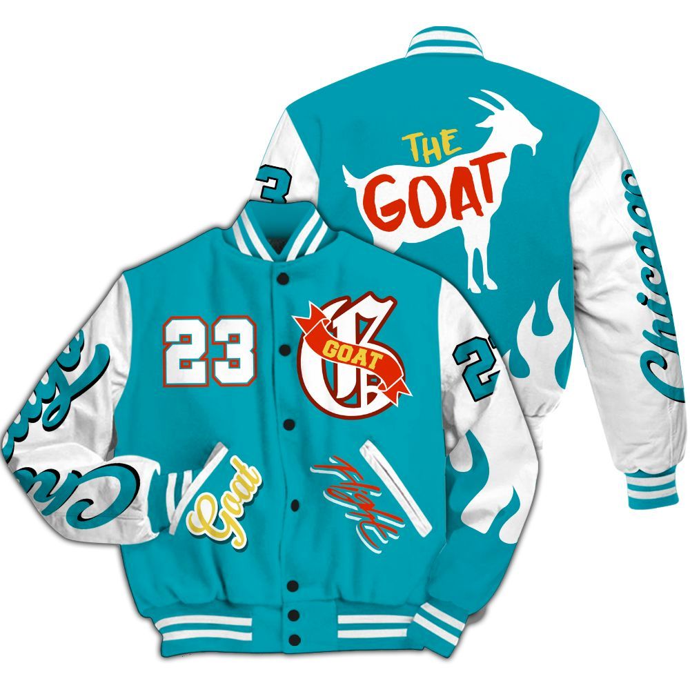 Varsity Jacket To Match Dunk Low KD 17 N7 - The G.O.A.T Flight Streetwear All Over Print