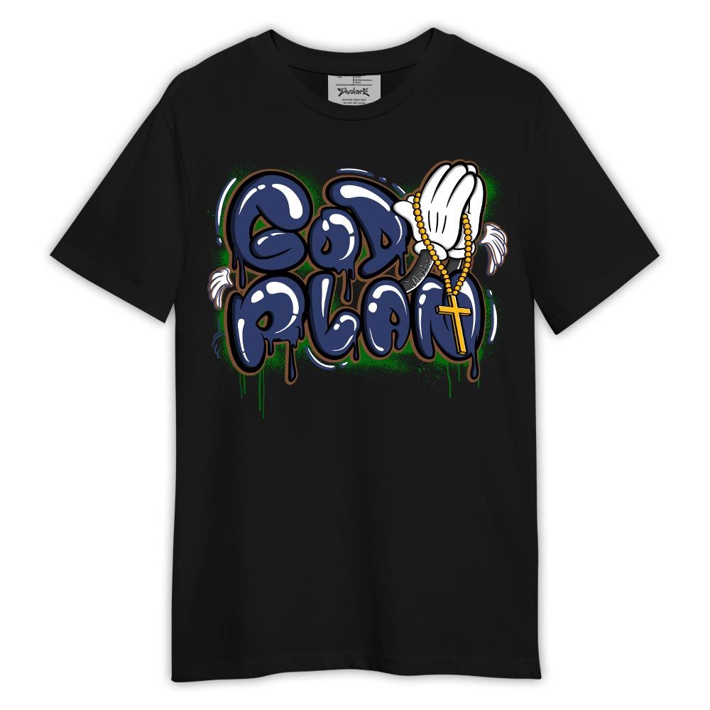 Shirt To Match Midnight Navy 13s - Drip GoD Plan Shirt Outfit