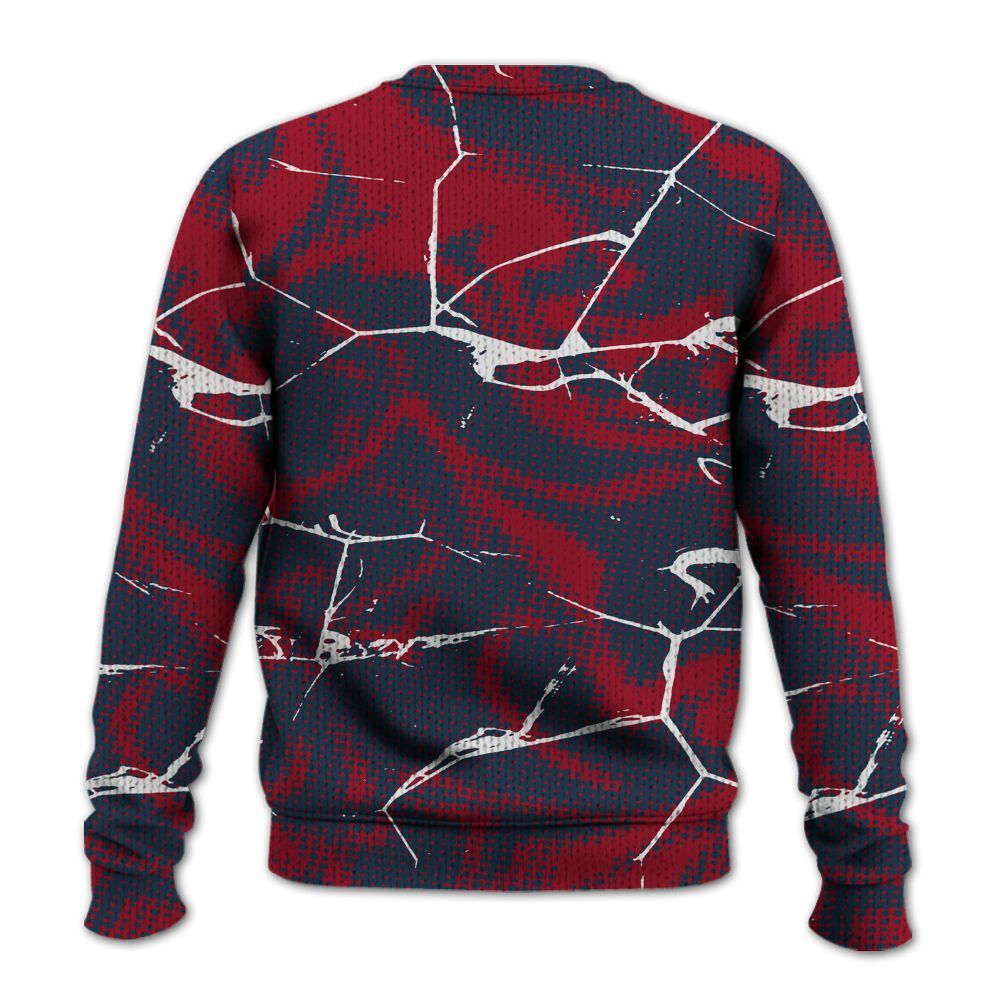 Knitted Sweater To Match Navy Blue 2024 6s - My-Self Crack Unique