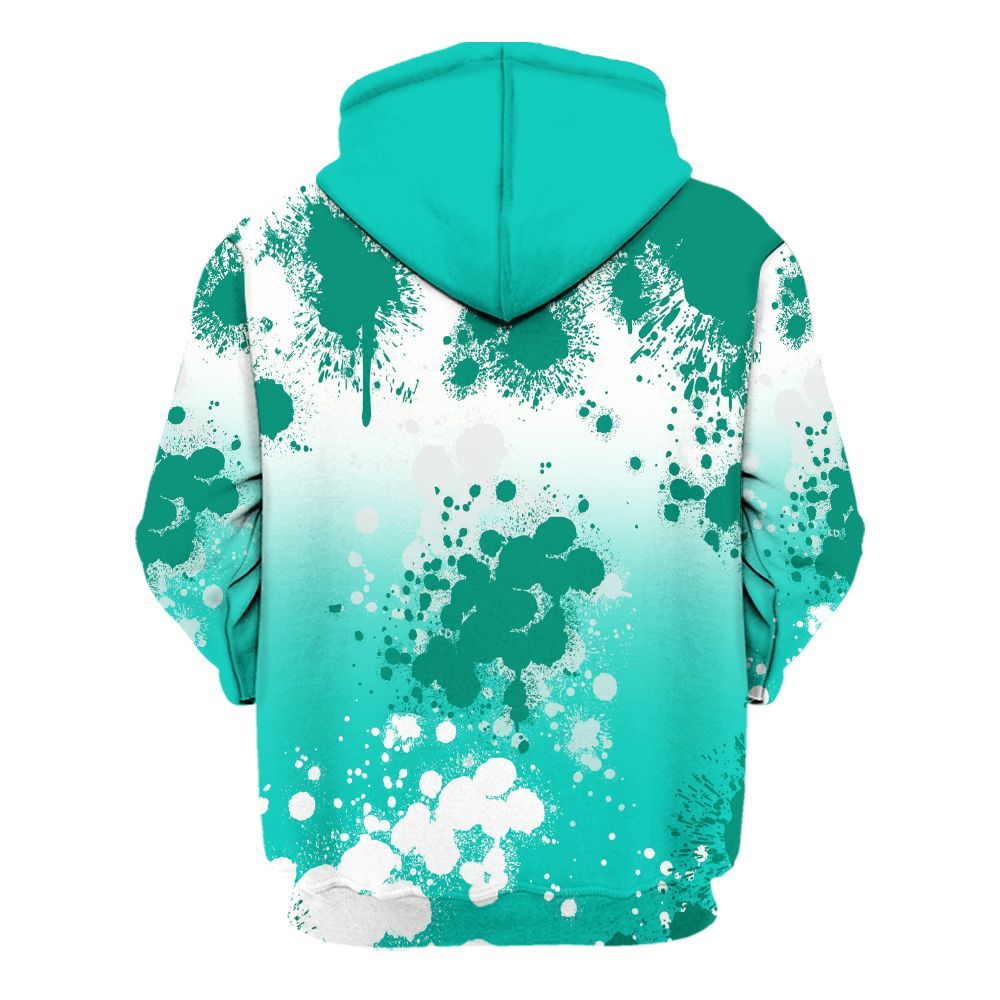 Hoodie To Match Dunk Low Clear Jade - Trust No One Scary All Over Print