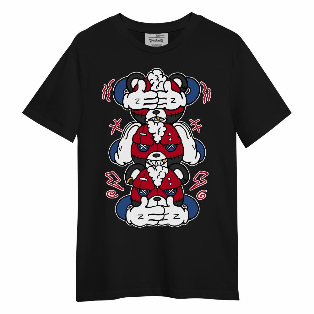 Shirt To Match Air Griffey Max Black Red Navy Blue 1s - Wisdom Hugz Unisex Shirt