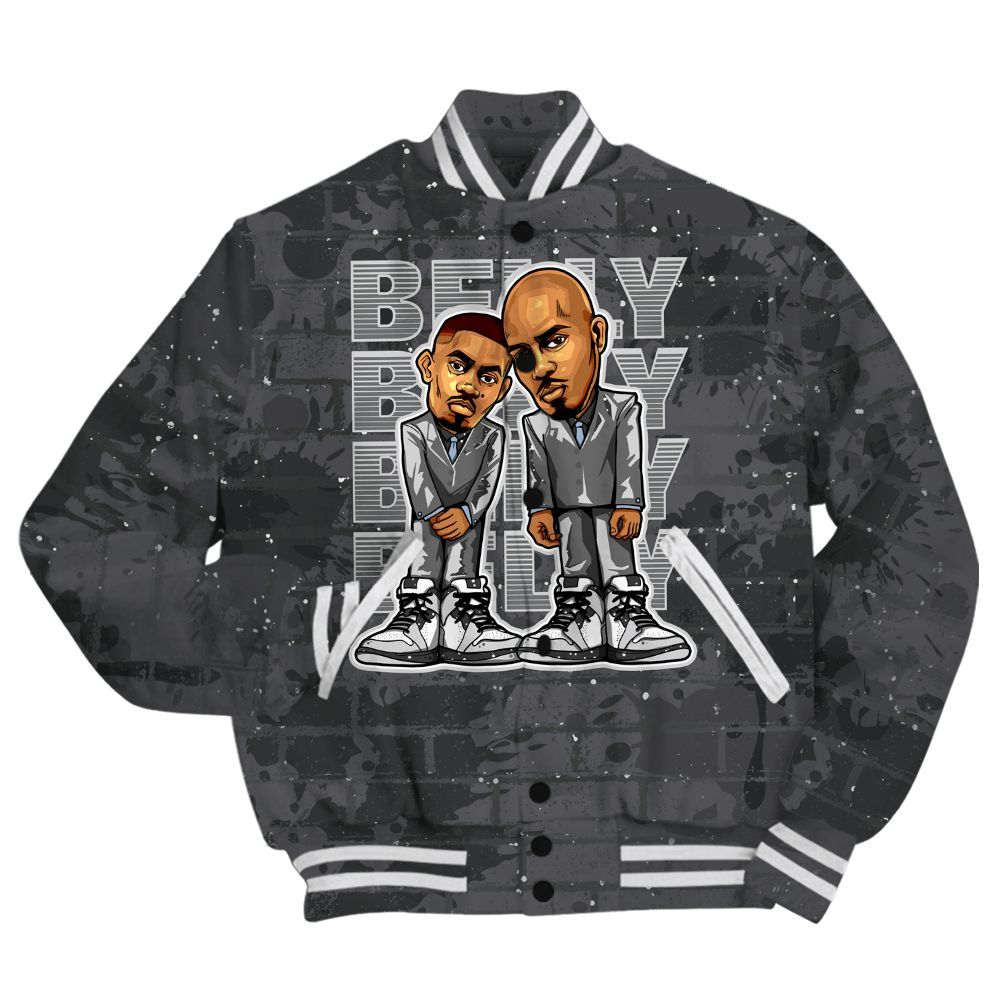 Varsity Jacket To Match Reverse Oreo 6s Shirt - Belly Sneakers Graphic Halloween All Over Print
