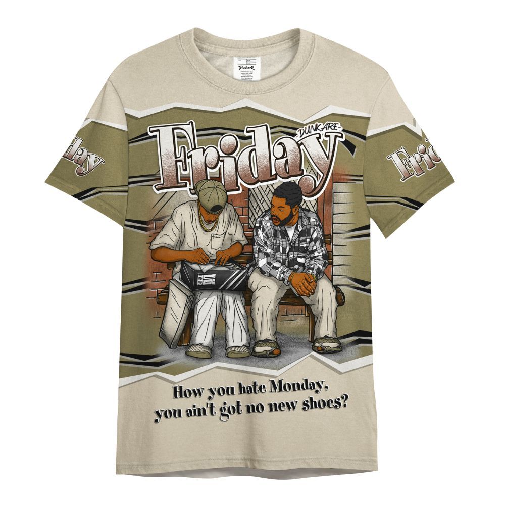 Shirt To Match Sail Neutral Olive 6s - Friday Movie 90s TV All Over Print