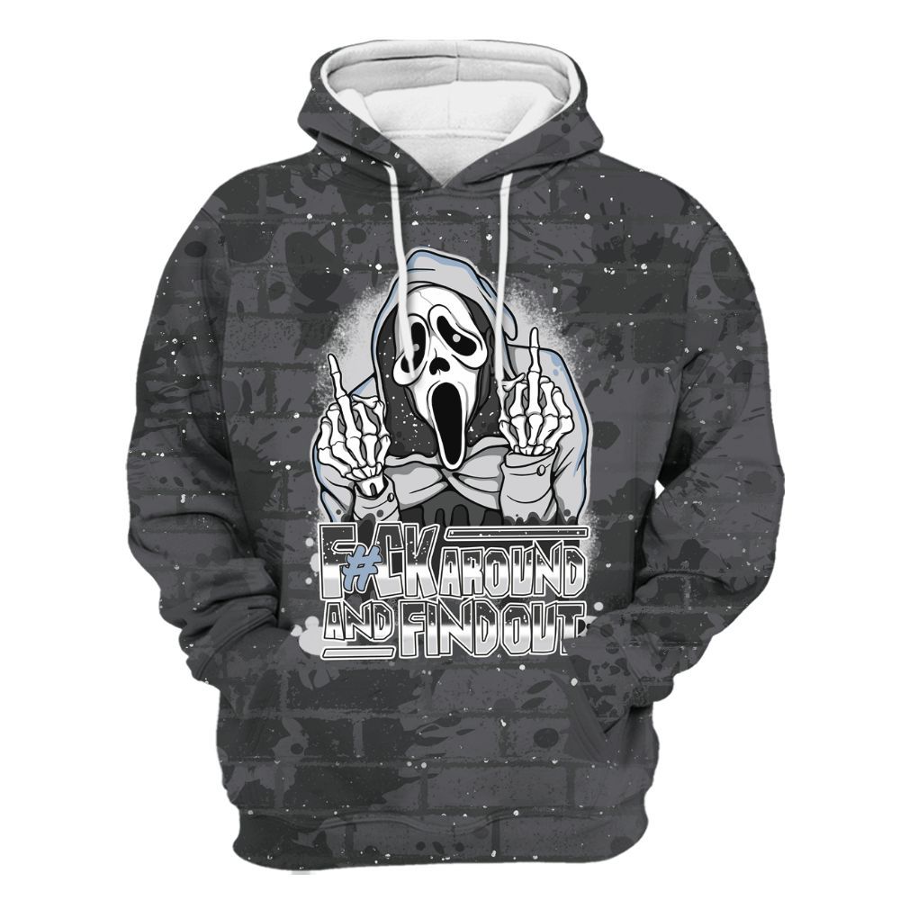 Hoodie To Match Reverse Oreo 6s - F#CK And Find Out Graphic Halloween All Over Print