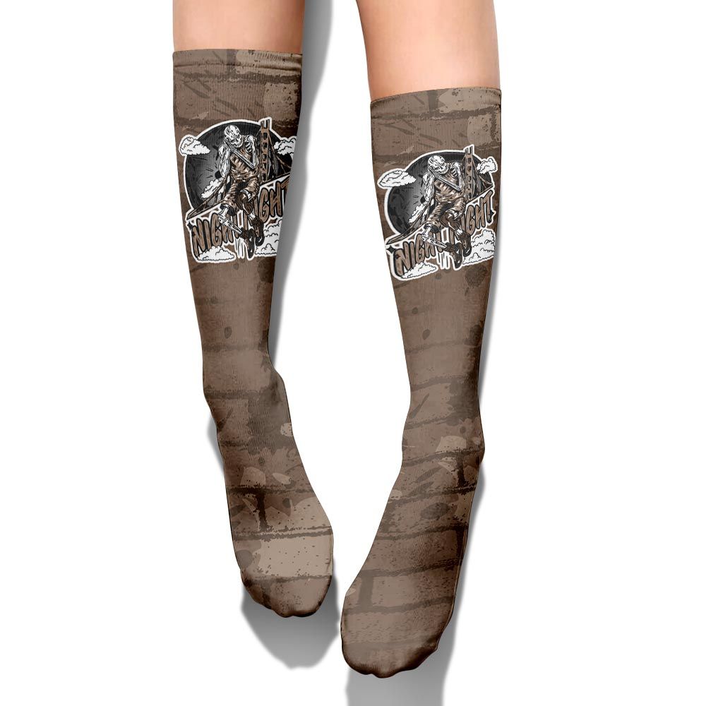 Sock To Match Dark Mocha Jack - Seeya Skeleton Brick