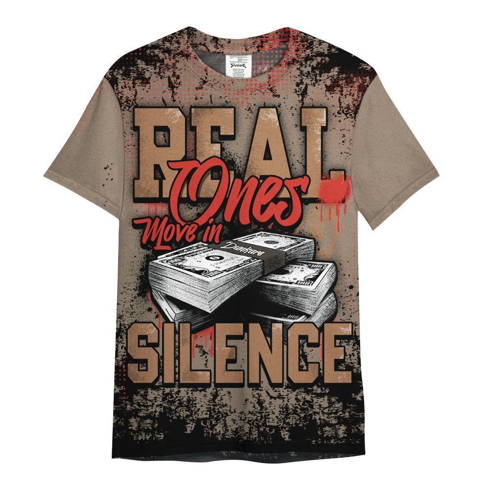 Shirt To Match Air Max Rocky Distressed - Move In Silence Money Street Retro All Over Print