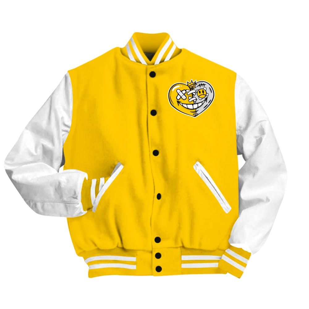 Varsity Jacket To Match Vivid Sulfur 4s - Love Loser Varsity Jacket Unisex 0905 PAT