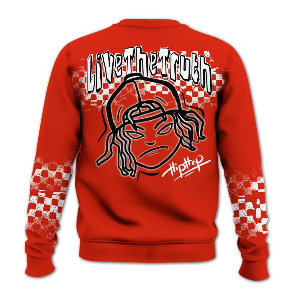 Sweatshirt To Match Retro Cherry 11s - Feel Life Street Style All Over Print