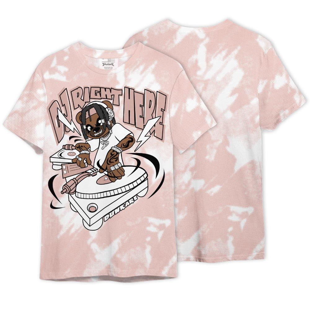 Shirt To Match Legend Pink 11s - DJ Right Here Bear Version 2 Shirt Unisex