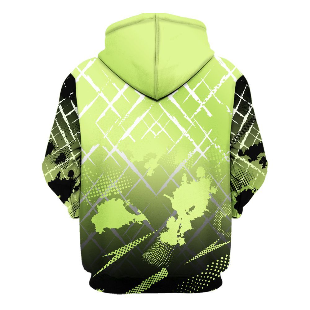 Hoodie To Match Air Max SNDR Volt - Halftone Stand Business Dripping All Over Print
