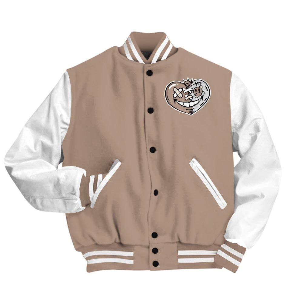 Varsity Jacket To Match OG Latte 1s - Love Loser Varsity Jacket Unisex 0905 PAT