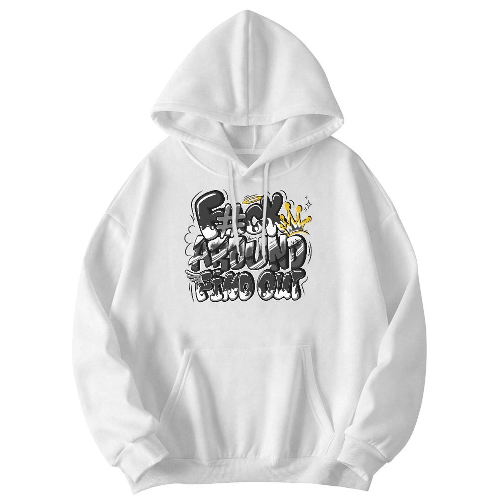 Sweatshirt To Match White Thunder 4s - FK Around Find Out Graphic