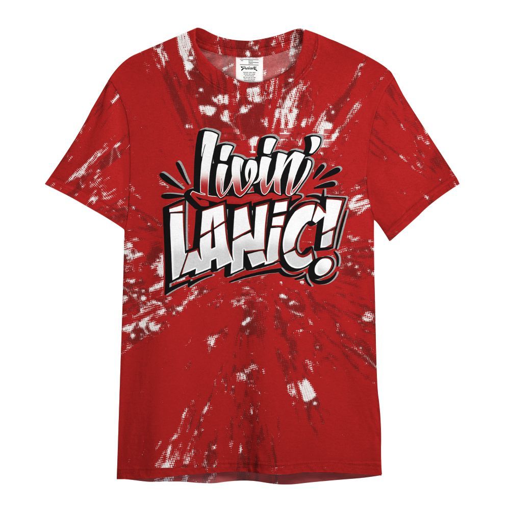 Shirt To Match Red Taxi 12s - Living Large Graphic Luxury All Over Print
