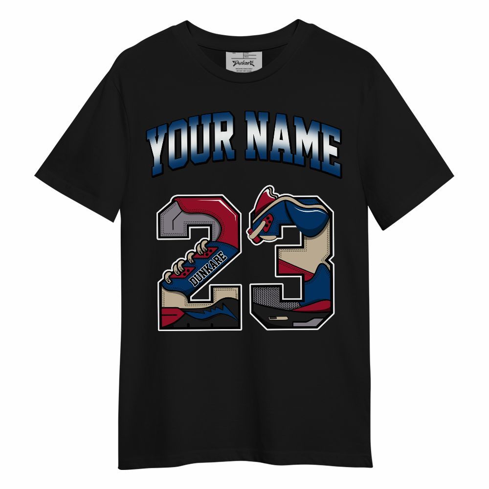 Shirt To Match Rare Air 4s - Custom Name Number 23 5s Unisex Shirt