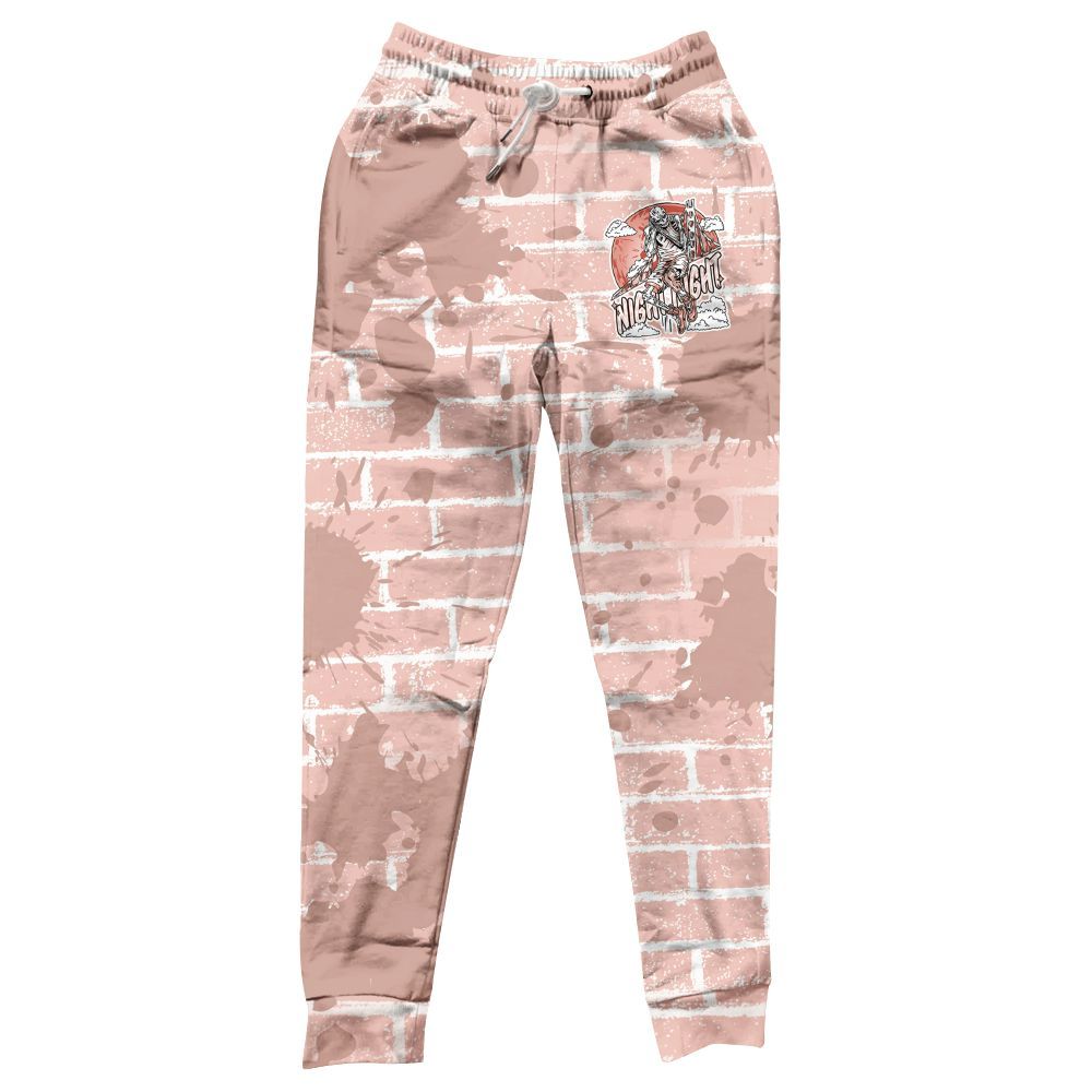 Sweatpant To Match Low Legend Pink 11s - Seeya Skeleton Brick All Over Print