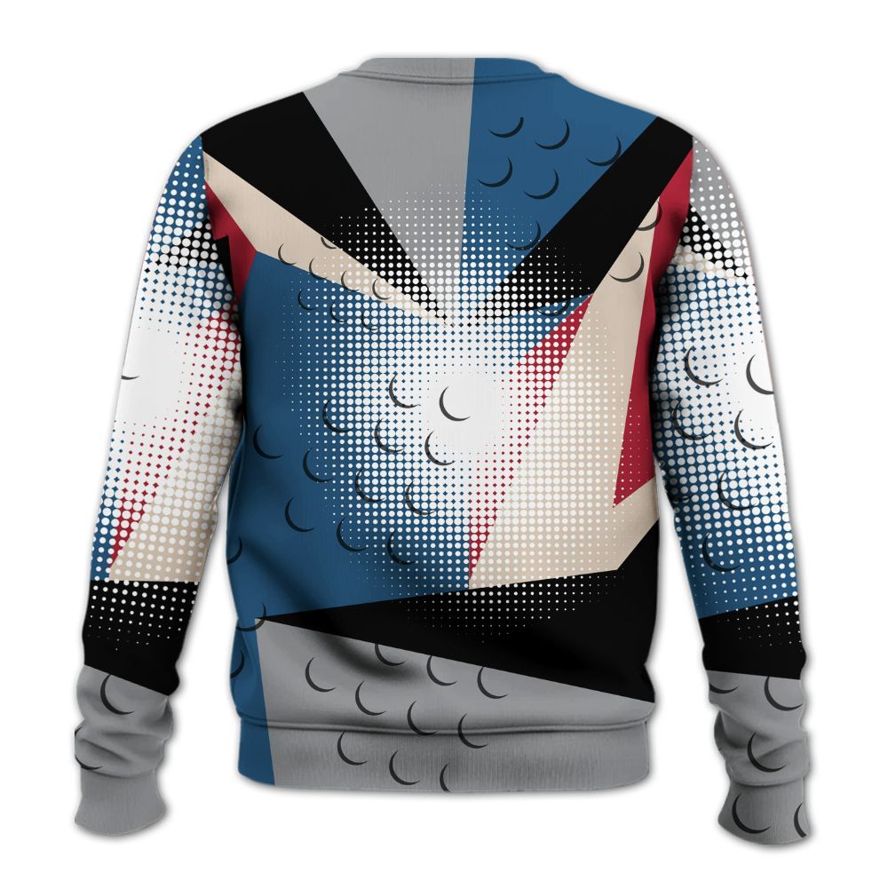 Sweatshirt To Match Rare Air 3s - Poly Custom Name Number 23 5s All Over Print