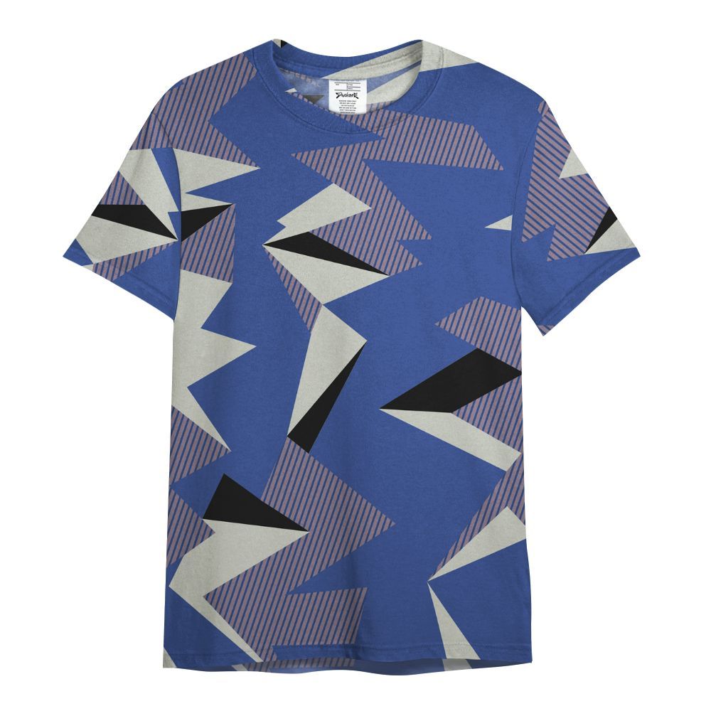 Shirt To Match Low OG Voodoo Alternate 1s - Geometric Camouflage Pattern All Over Print