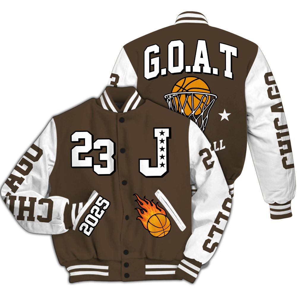 Varsity Jacket To Match Palomino 1s - Chicago 23 Basketball All Over Print
