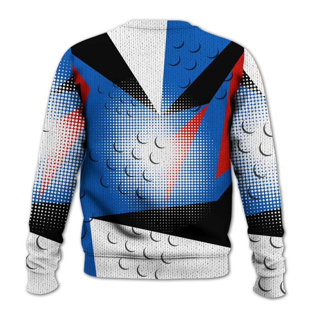 Knitted Sweater To Match Kobe 6 Game Royal - Poly Custom Name Number 23 5s