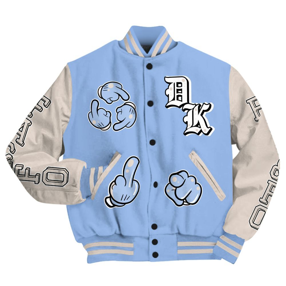 Varsity Jacket To Match Air Max 1 Royal Pulse - F Around Find Out Graphic All Over Print