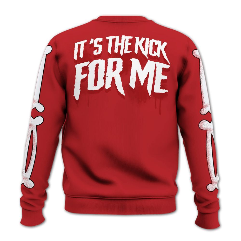 Sweatshirt To Match Retro Cherry 12s - It's The Kick For Me All Over Print
