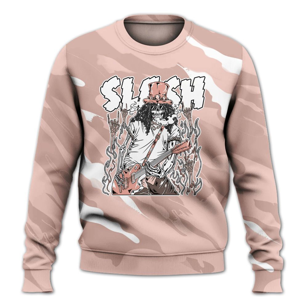 Sweatshirt To Match Low Legend Pink 11s - Slash Skeleton Colored All Over Print