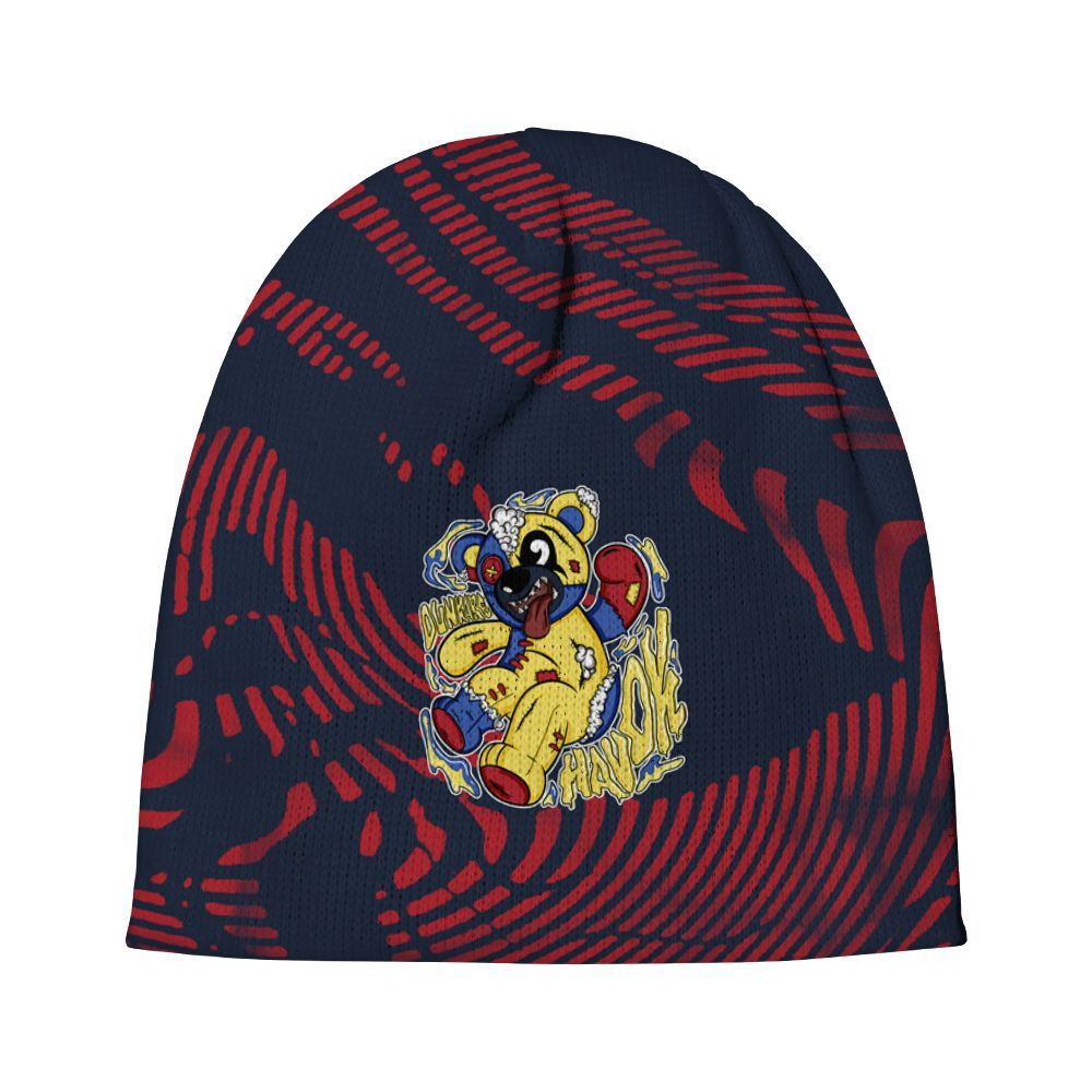 Beanie Hat To Match Dunk Low COJP What The 2024 - Havok Bear Graphic