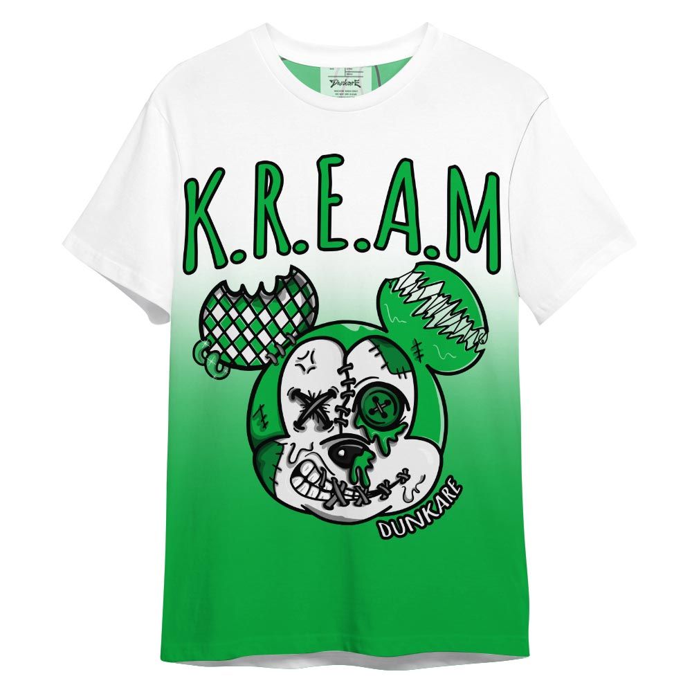 Shirt To Match Shirt Streetwear Kream Dripping, Lucky Green 5s T-- To Match Sneaker Lucky Green 5s Graphic Tee NCT
