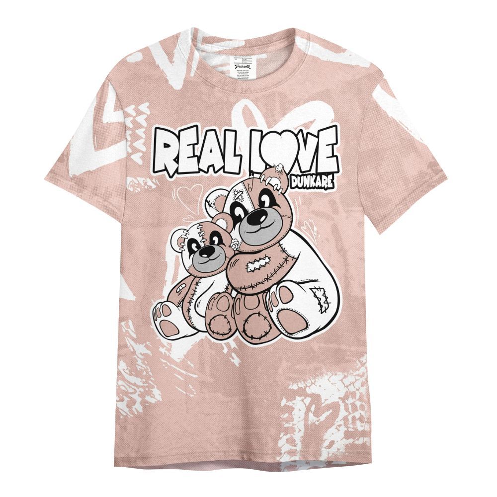 Shirt To Match Low Legend Pink 11s - Sincere Fondness Bear All Over Print