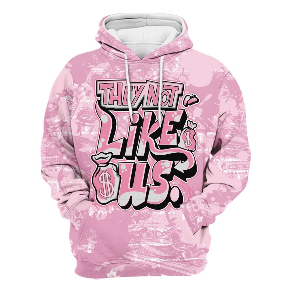 Hoodie To Match Orchid 4s - Dislike Us Graphic Street Art All Over Print