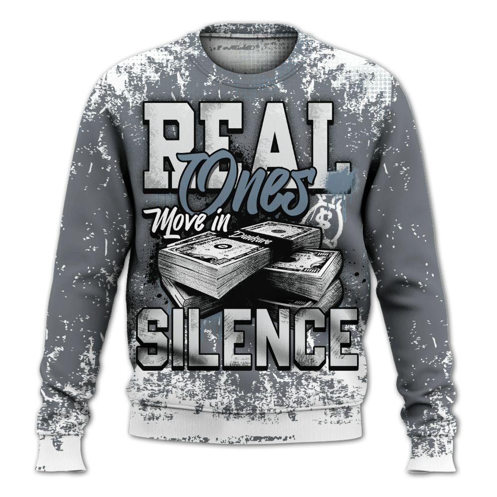 Sweatshirt To Match Air Max DN Silver Bullet - Move In Silence Money Street Retro All Over Print