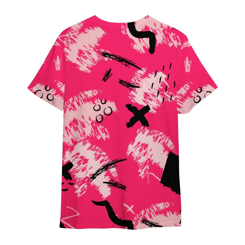 Shirt To Match A'One Hyper Pink Shirt, Hustle Grind Pray Retro All Over Print